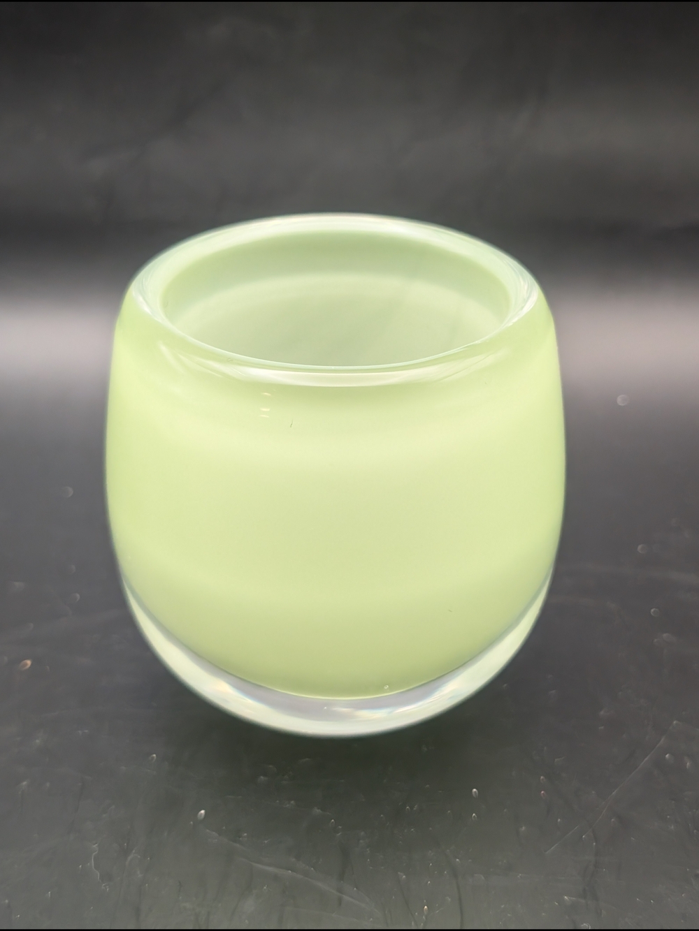 Green Glass Decorative Tea light Holder